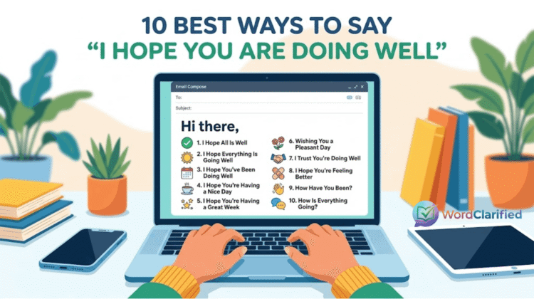10 Best Ways to Say “I Hope You Are Doing Well”