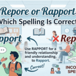 Repore or Rapport