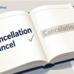 Cancellation vs Cancelation