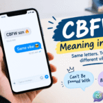 CBFW meaning in text with two different meanings