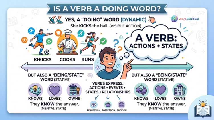 Is Verb a Doing Word