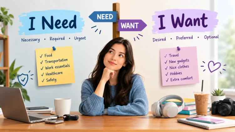 Difference Between I Need and I Want