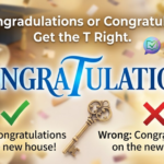 Is It Congradulations or Congratulations